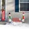 Glitzhome® Metal Snowmen & Happy Holidays Yard Stake Set